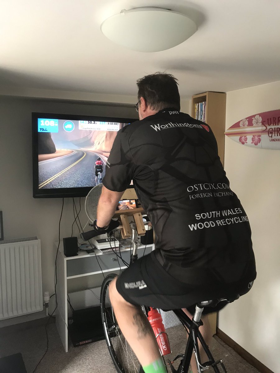 LisaEvans72's tweet photo. Well done @JackArmy66  over half way, only 20 miles to go 👏👏        All donations really, really appreciated https://t.co/tqq4pHX4kp  @CommunityOsprey 🌈🚲 xx https://t.co/VmrFxzBpsN