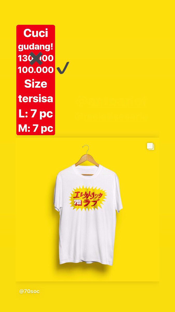 70soc_'s tweet photo. Cuci gudang tshirt dan totebag stok lama dan size tidak lengkap https://t.co/7ttlhXFZuw