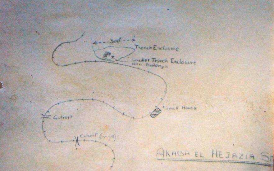 8/14 Ottoman defences first recorded on sketch maps made by British pilots in 1917 These enabled me to use satellite imagery to 're-locate' the archaeology and program coordinates into hand-held GPS units which were taken into the field. Technology mediating engagements #PMAC20