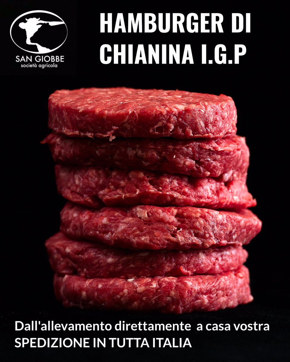 agricolaSgiobbe's tweet photo. Anni di lavoro per produrla, un semplice click per averla! 
L’autentica carne di Chianina IGP.
Dall’allevamento direttamente a casa vostra 

https://t.co/BIJAXLZtzC https://t.co/kLwXPprNxe