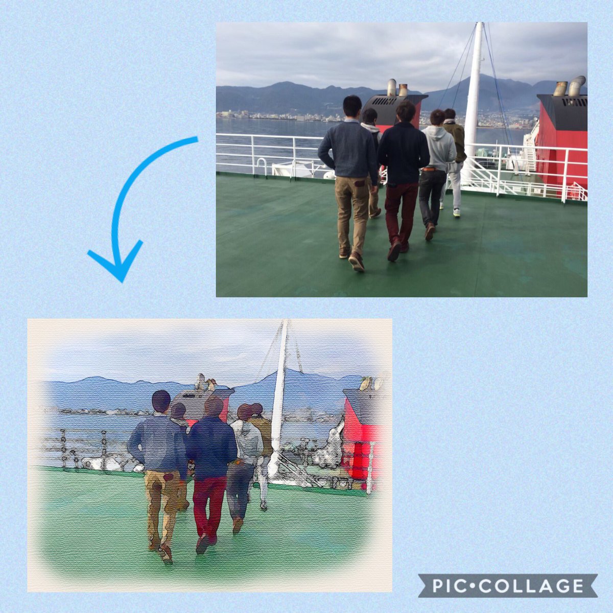 たかちゃん まっちょがプログラミング勉強中 旅に行きたい Webデザイン Web デザイン 写真加工 水彩画