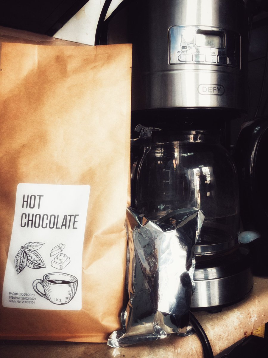drcarolynlewis's tweet photo. Thanks so much to @craftcoffeesa for the amazing donation of coffee and hot chocolate to the Helen Joseph Hospital Covid-19 screening tent. Keeping our team warm when the tent opens at 5:30am for patients! https://t.co/DtCeB0x2Hz