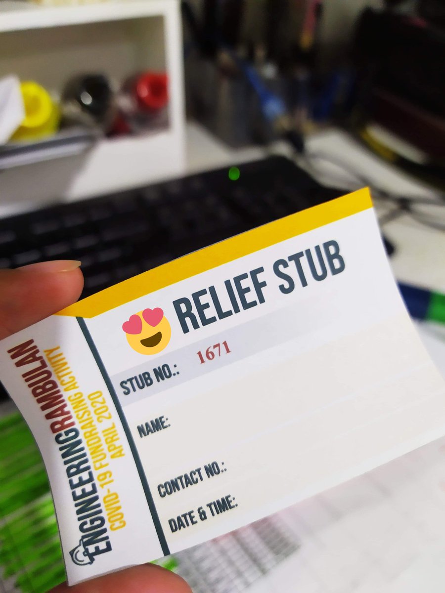 ENGRambulan's tweet photo. Nag re-ready na po ang team para sa mga kababayan natin na kapos palad at mga na ngangailangan

We are still accepting donations even if you are not Engineer, you are welcome to donate😁 just visit our Twitter or FB account for more info.
#EngineeringRambulan https://t.co/xrRwNxsmvm