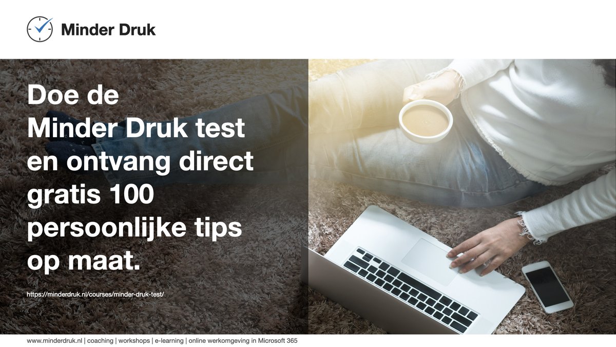 minderdruk's tweet photo. Doe de Minder Druk test: https://t.co/xROkpbH4Fa

#productiviteit #onlinecursus #duurzameinzetbaarheid #professionalisering #hr #hrtip #duurzaaminzetbaar #werk #werkplezier https://t.co/ugYEqaDxZQ