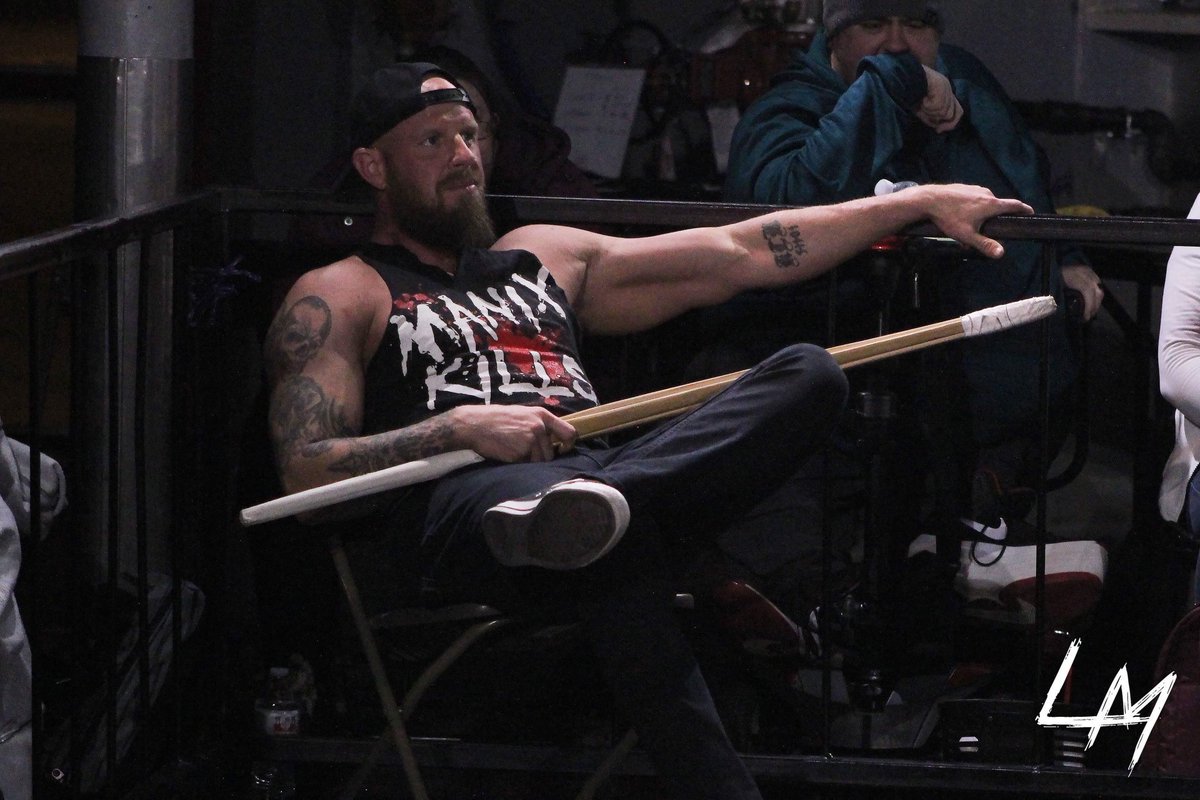 OhioWrestlingA1's tweet photo. Kick back with #TheMeasuringStickOfViolence & Enjoy #OWA’s #FightForTheDream!
Today at 7:30pm (EST)
Zoom Meeting ID: 84983495285
Password: 014279
Use promo code “OWA” for your free 5 Day trial of @indiewrestling https://t.co/VOgIKRJcK4