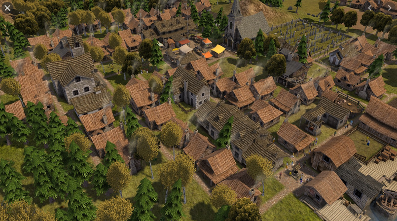A notable exception is the game Banished in which death and weather do seriously stifle any kind of linear growth. In this city builder you are constantly fighting the odds and settlement growth is not guaranteed (screenshot = Banished)10/