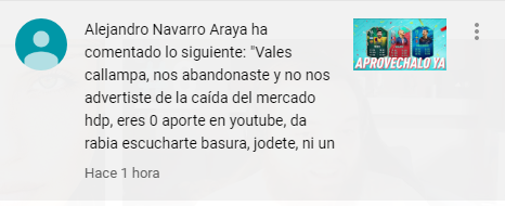Alkebar's tweet photo. Sabéis lo q a mi me importan este tipo de comentarios,pero hoy voy a darle el protagonismo q no se merece ya q si q tiene razón,os he abandonado. Os he abandonado xq para mi y mis compañeros es mas importante la salud de las personas,q un videojuego.Haztelo mirar xq no estas bien https://t.co/QxbULOTHeD