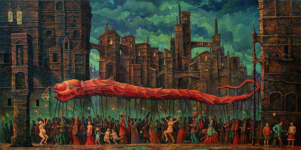 jatustein's tweet photo. Michael Hutter (* 26. Dezember 1963 in Dormagen) ist ein deutscher Maler, Illustrator und Autor.
#MichaelHutter #art #visualart #paintings #surrealism https://t.co/qyo8KYwlKV