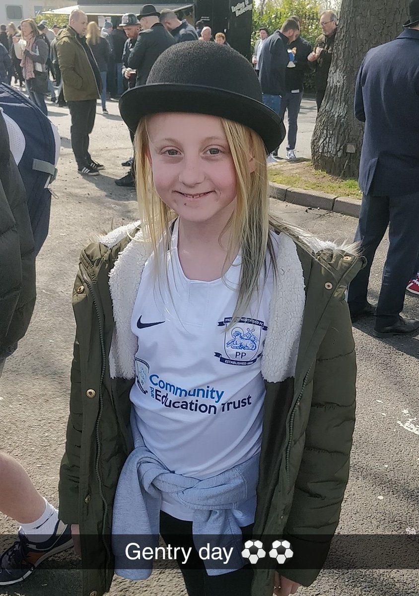 ksfords's tweet photo. Throwback to Gentry day last year!! @pnefc https://t.co/GqwWMbW1jx