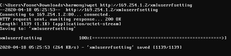 and yep, just query it using wget.because it runs a webserver. this thing is so stupid