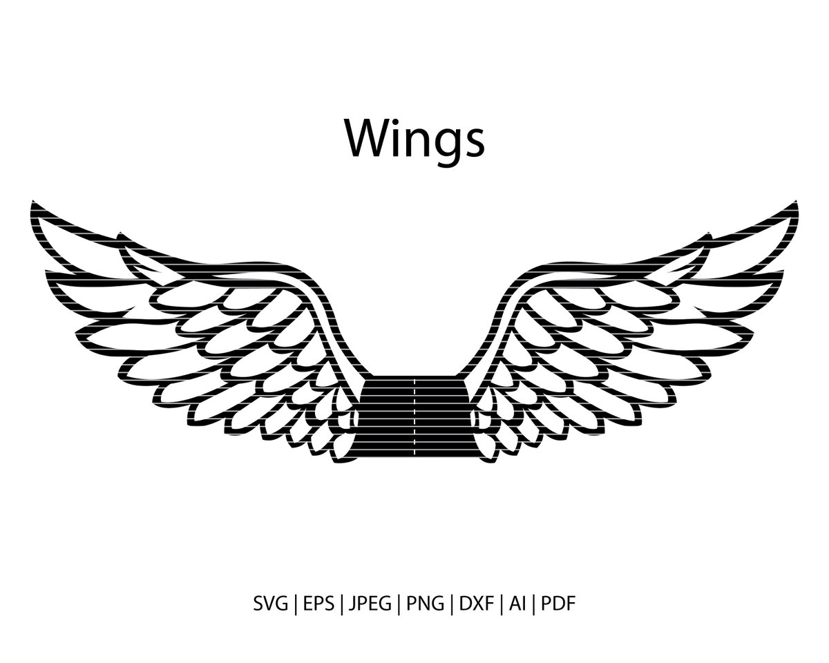 Download Mesha Arts On Twitter Excited To Share The Latest Addition To My Etsy Shop Angel Wings Svg Angel Wing Clip Art Angel Svg Halo Svg Angel Wings Vector Angel Cricut Angel Silhouette