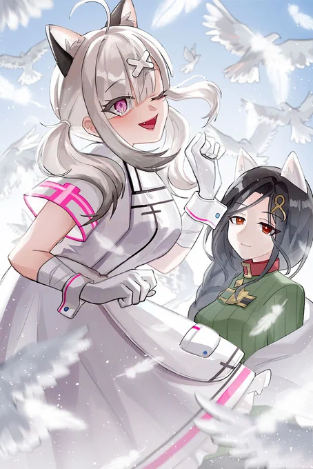 嗚呼、素晴らしきニャン生
#にじさんじ性癖コンビ #いらすこや #巴絵 