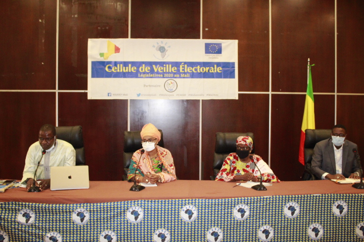 wanepmali's tweet photo. Second tour des #Legislatives2020 ..
Cérémonie d'ouverture des travaux de la cellule de veille électorale de W-A-N-E-P #Mali 🇲🇱.
Projet #EMAM financé par @UEauMali 🇪🇺
#WANEPEMAM #Bagadadji2020 #Malivotes
@AssoBlogMali https://t.co/GoPbTcGViz