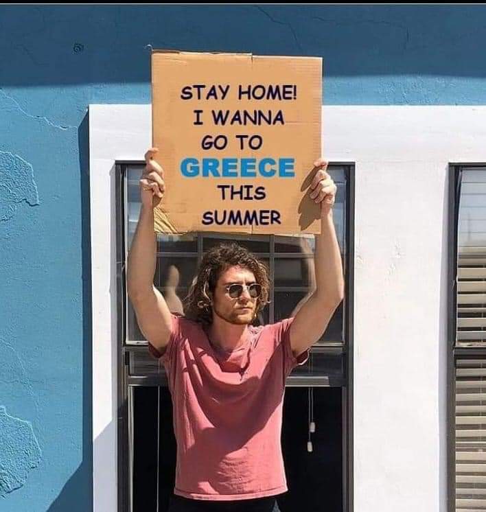 Stay home so we save summer...

#kavos #kavos2020 #corfu