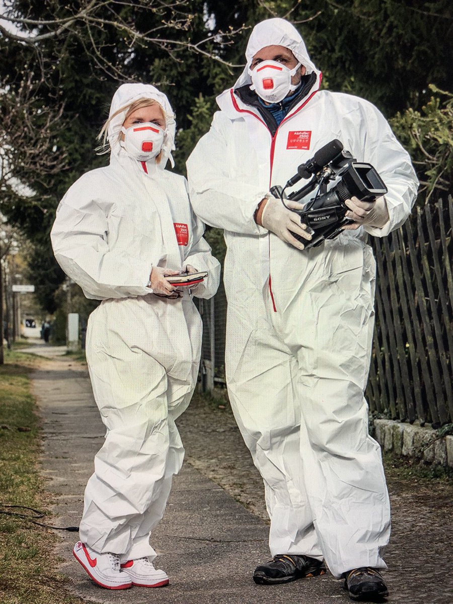 Corona-Reporter-Outfit der Woche für <a href="/BILD/">BILD</a> 📸 Ralf Günther