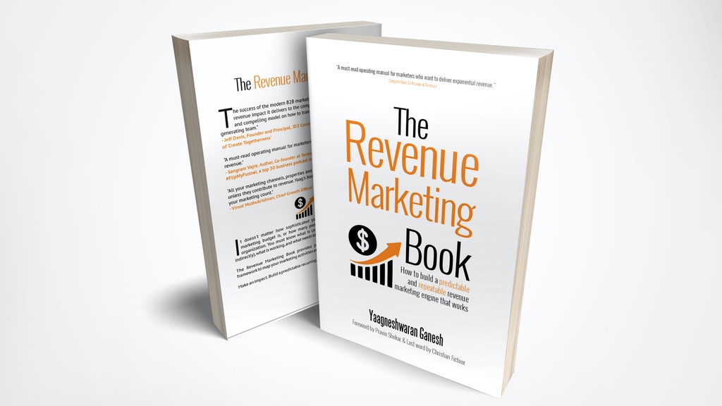 FPIConsultancy's tweet photo. Please support our book project "The Revenue Marketing Book" on Kickstarter -> https://t.co/6WsO0HArUJ
For only € 2,00 you'll be the first to receive a fully designed PDF version in your e-mail! 

#book #pledge #kickstarter #marketing #business #support #ebook https://t.co/7sr2i5JH8z