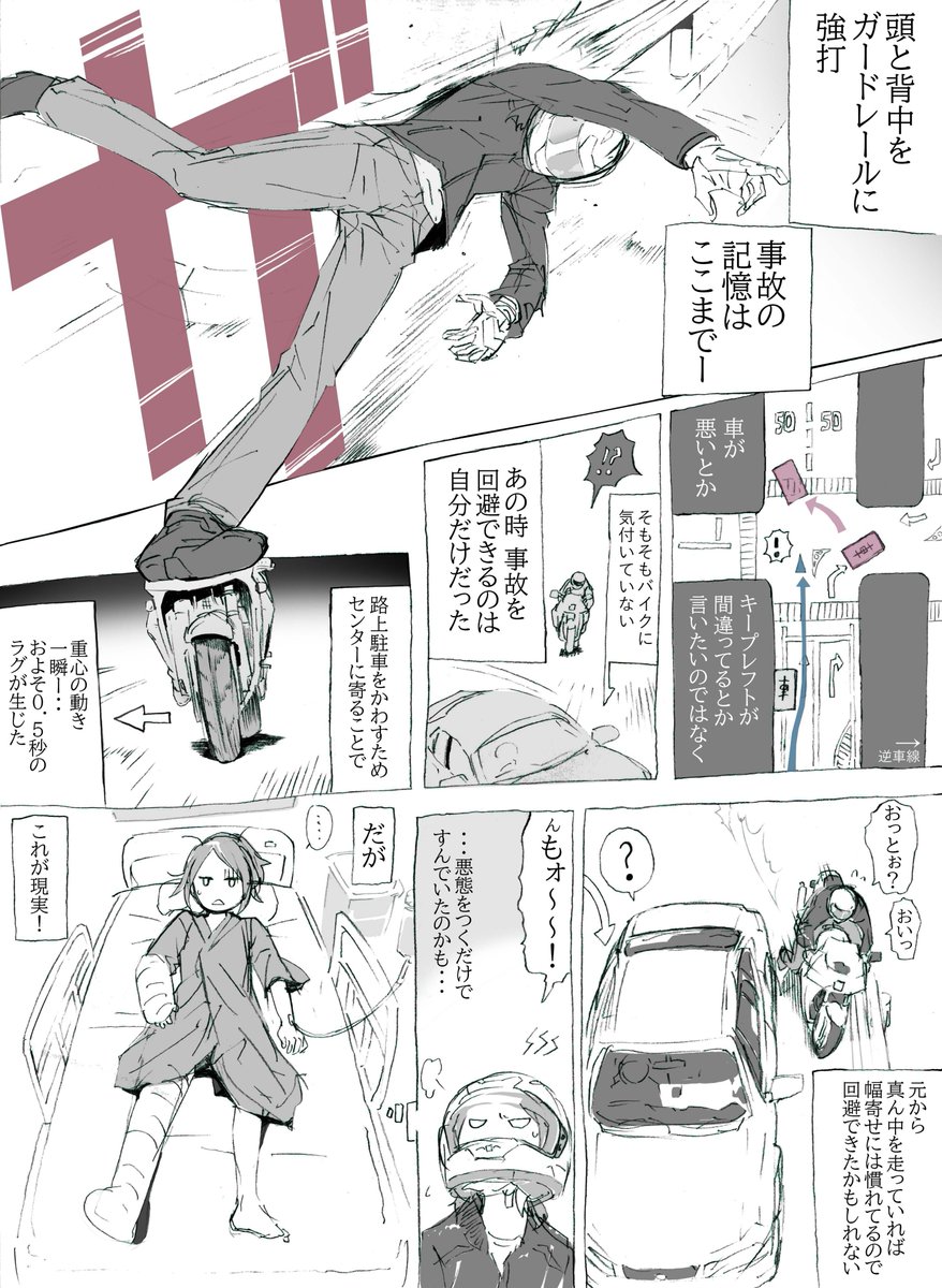 漫画家日記③ 『交通事故』 