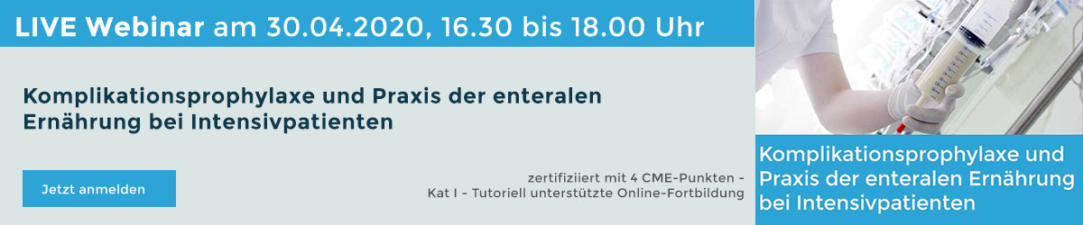 Welche Besonderheiten gilt es bei beatmungspflichtigen Patienten wie #Intensivpatienten mit #COVID-19 zu beachten? #CME-#Fortbildung - #Webinar am 30.04.2020, 16.30 bis 18.00 Uhr

cme.medcram.de/cme-fortbildun…