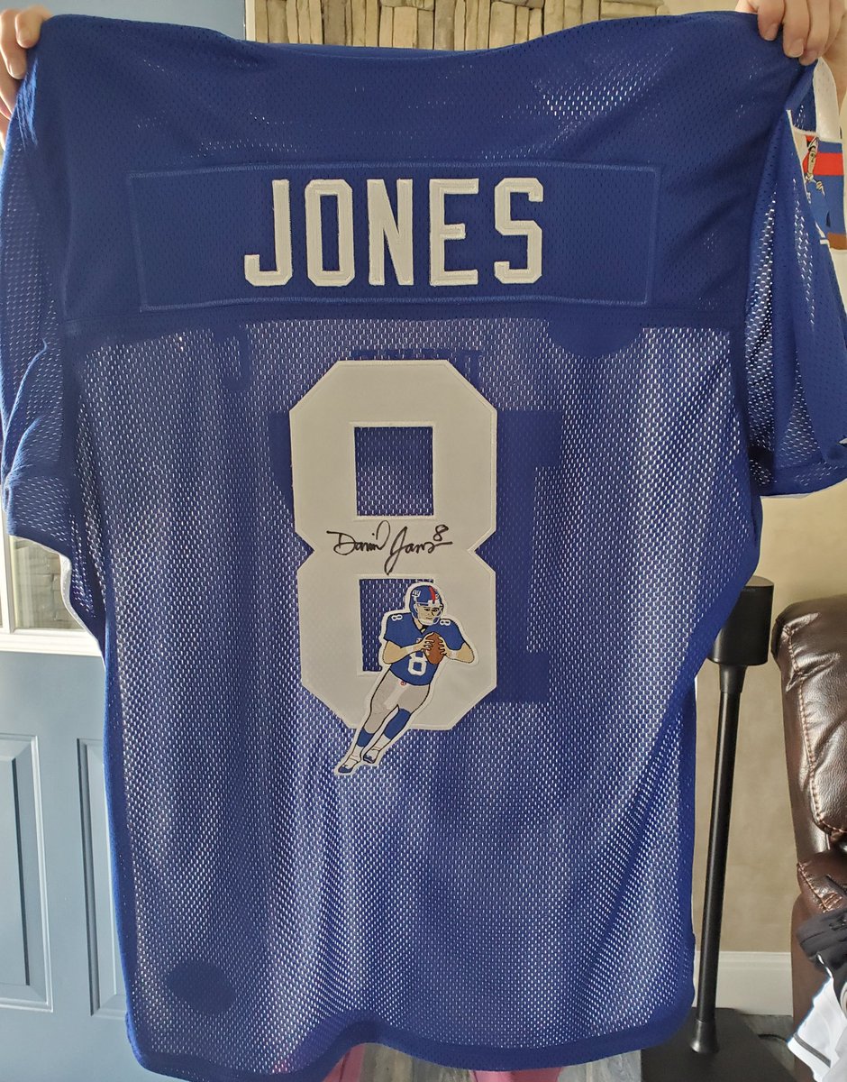 half and half manning jersey