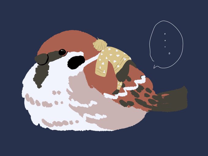 旧ぴーすけさんがTwitterに投稿した我妻善逸(鬼滅の刃)のイラスト。