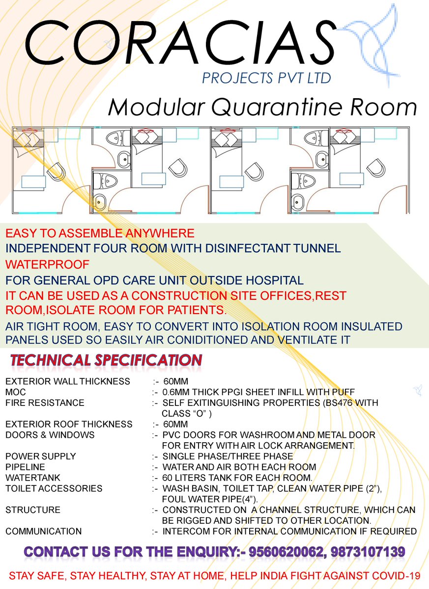 We Coracias always believe in nxt gen projects, we want our society to be free from corona virus pandemic, we have taken an initiative to protect our society with our make in India products, kindly go through these products if willing to buy, please contact us....