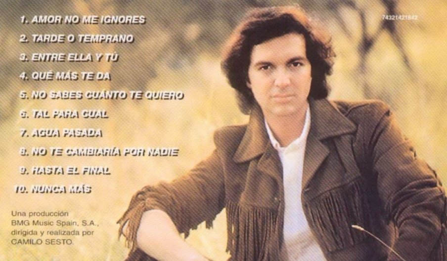 CamiloSesto_U's tweet photo. "Amores nacen y mueren, sin conocerse unos a otros, pero si en el mundo hay dos que se conocen bien, somos nosotros".

#AguaPasada #ÁlbumAlgoMás #Año1981 #CamiloSesto #CamiloSestoUniversal. https://t.co/Kqr3McmWI3