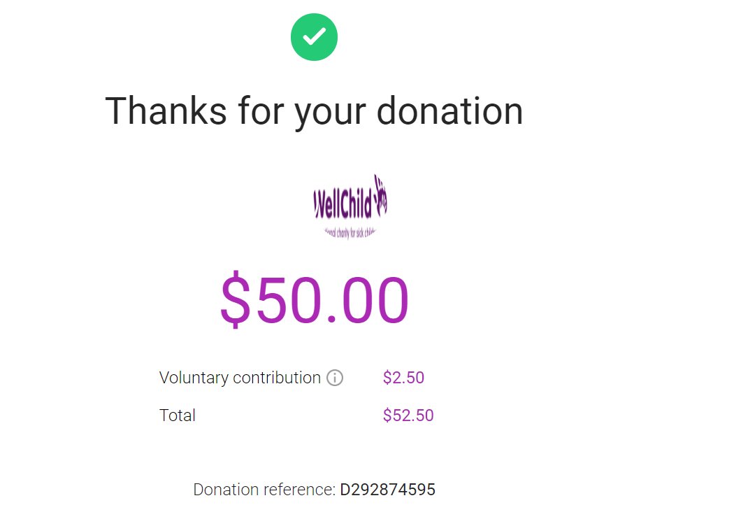 Donation #2 for #ArchieDay  Began with a local charity (because charity begins at home). Now supporting @WellChild from @_Archieday_ list of charities. Please donate: 

justgiving.com/fundraising/ar…

#ForceForChange