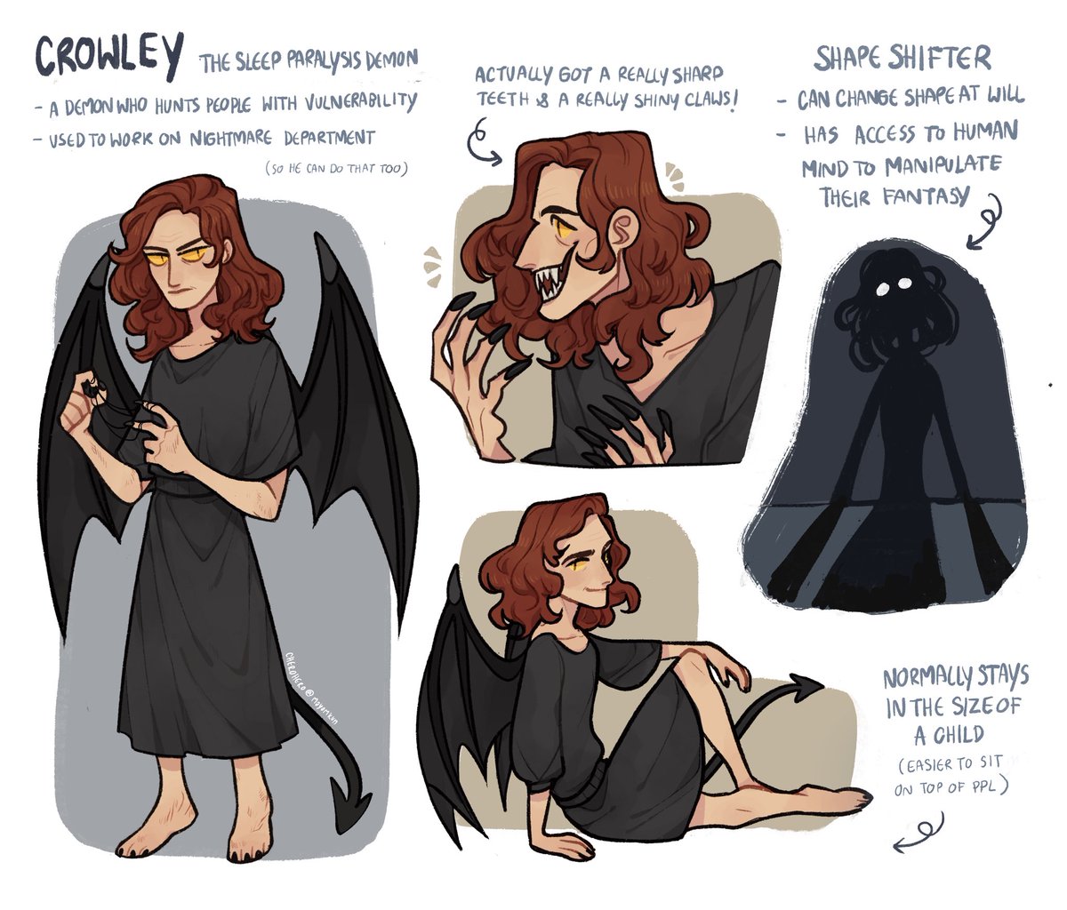 More about Sleep Paralysis Demon Crowley 