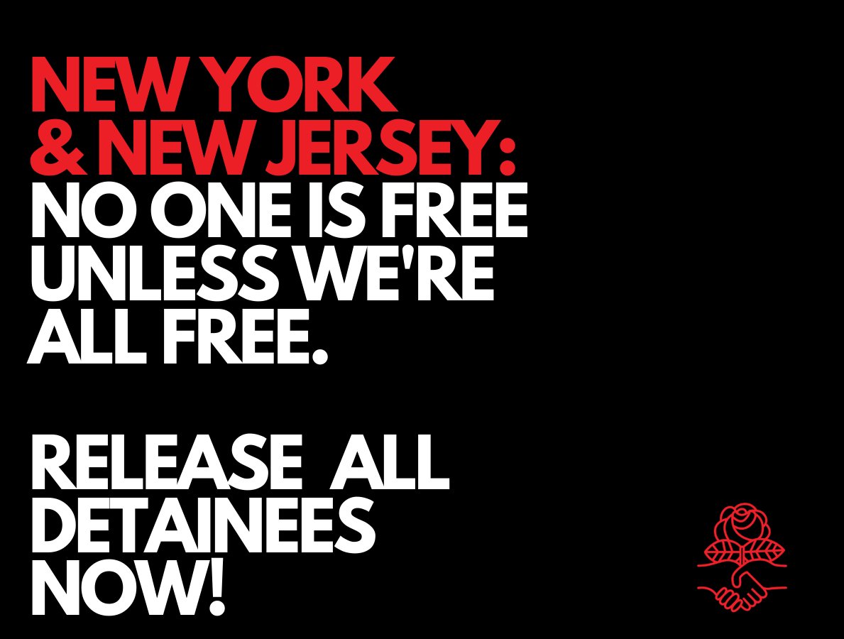 Yesterday, over 60 people made more than 300 calls demanding NJ's freeholders &amp; NY's DAs #FreeThemAll.  

We're letting them know the time to free incarcerated people and save lives is NOW.

They'll be hearing from us again next week. Same time.

RSVP at: actionnetwork.org/events/freethe…