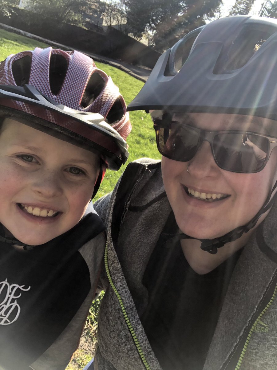 Chelsea14878's tweet photo. My new riding partner, looking forward to 1-1 time with the middle child #son #cyclingpartner #WeStNs https://t.co/JsXwIhnw55
