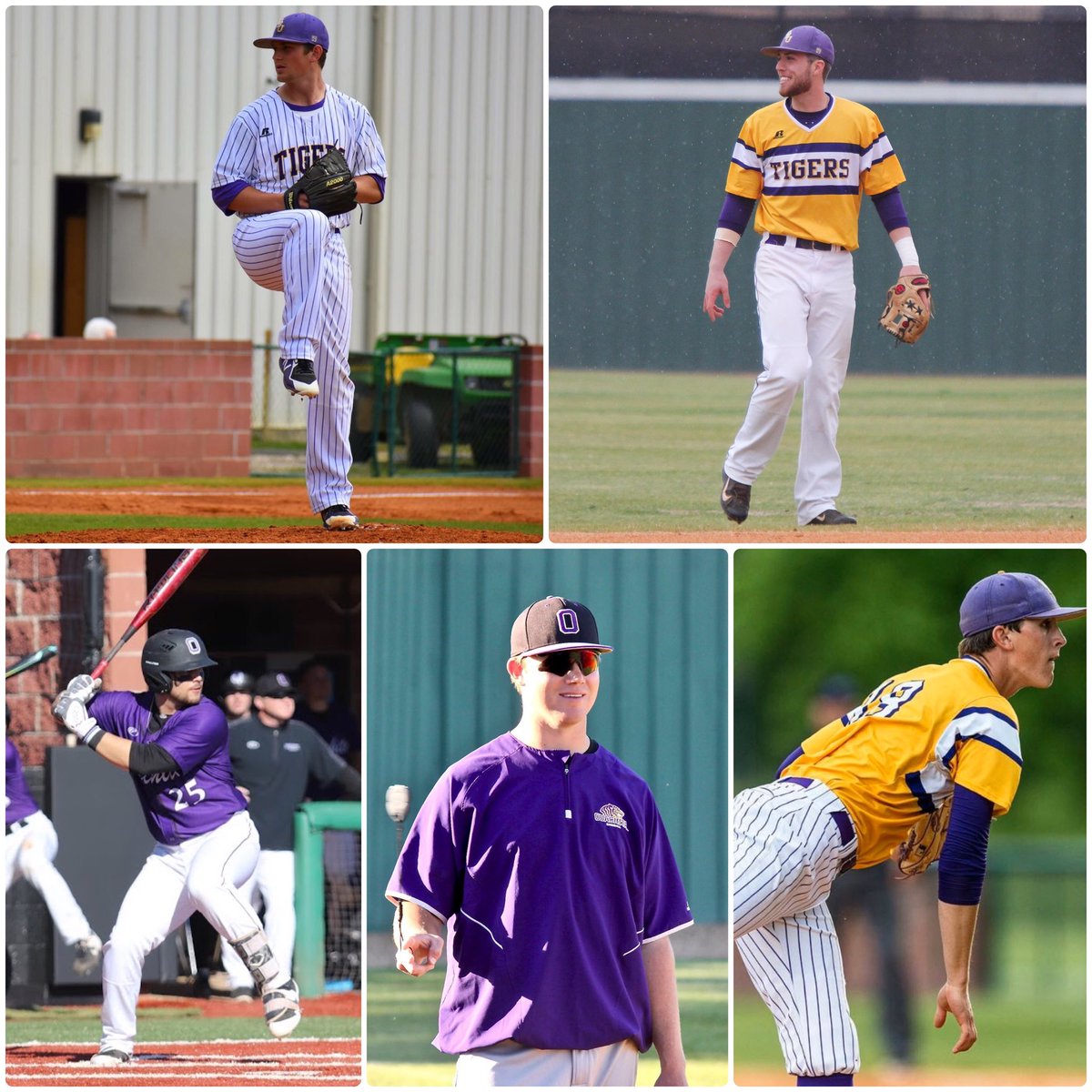 OuachitaBSB's tweet photo. Senior Day would have been today...We want to recognize these five guys: Brandon Matros, Logan Huneycutt, Jackson Nichols, Jordan Izzo and Sheldon McCown...thank you for pouring your heart into this Program....Even though your Senior Season got cut short, you left a legacy! #BOM https://t.co/BgCANEbuvV