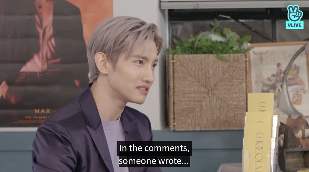 He had just been talking so nicely about his fans, when that random comment popped up, I freaking died  #TVXQ  #MAX_CHOCOLATE    #심창민의초콜릿_당도MAX  #당도MAX_최강창민초콜릿_D_1  #MAX  
