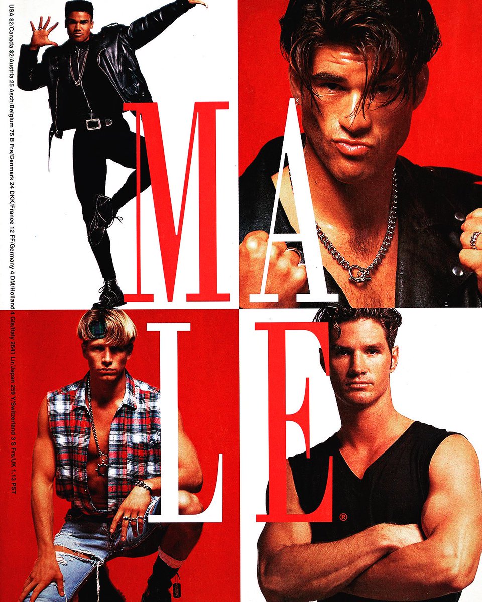 allmanmovie's tweet photo. #quadruple your pleasure with one of our #favorite #InternationalMale covers from the #90s. Brilliant creative direction by Peter Karoll and photography by @malefolio featuring @BrianBuzzini and @shemarmoore xxAM

*
*
#documentaryfilm #documentary #AllMan #InternationalMaleModel https://t.co/4gdELsIkWq