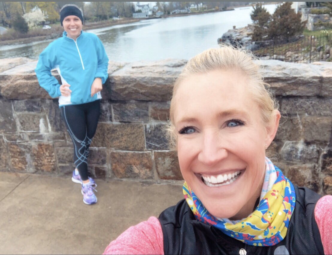 💫 Nothing beats a fabulous running partner!  (She’s a speedy one 💨!!) Thanks for a fun ☔️ 6 mile 🏃🏼‍♀️. 🙏🏼 for a triathlon season!
<a href="/stayhome4health/">Stay Home 4 Health</a> <a href="/hspecialsurgery/">Hospital for Special Surgery (HSS)</a> <a href="/ridgefieldrunco/">Ridgefield Running</a> <a href="/oiselle/">oiselle</a> #stayathomechallenge #covid19 #socialdistancing #triathlontraining #ironman #runlikeagirl