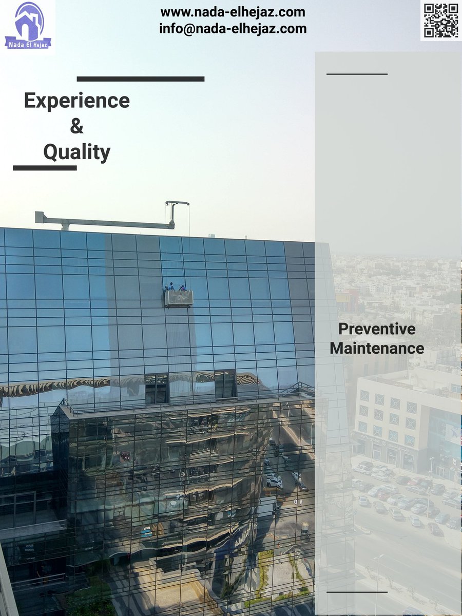 El_Hejaz's tweet photo. Maintain the #windows_cleaning_system safe &amp; working well and keep you #facility_facade's clean.
#BMU_maintenance_services, #highrise_buildings #access_systems #facilities, #facade's, #windowscleaning #saudi_arabia, #jeddah, #makkah, #Madinah https://t.co/w75AVOfE9n