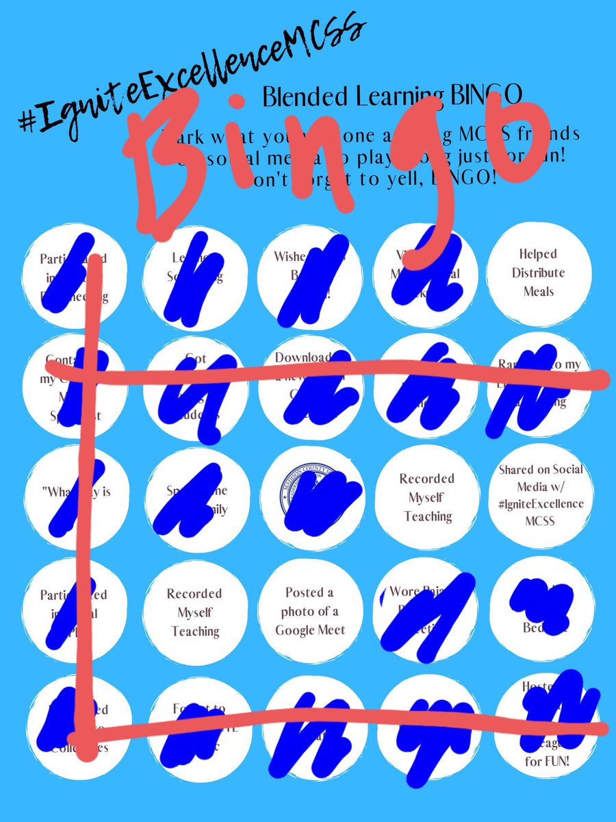 mchoate1392's tweet photo. BINGO!!!! Thanks for the challenge @ShemikaStinnett !   I now challenge @disneynut85 and @atho1221
Thanks @JenTaylor_MCSS!
@MadCoSchools #IgniteExcellenceMCSS https://t.co/Paiv7ngR9J