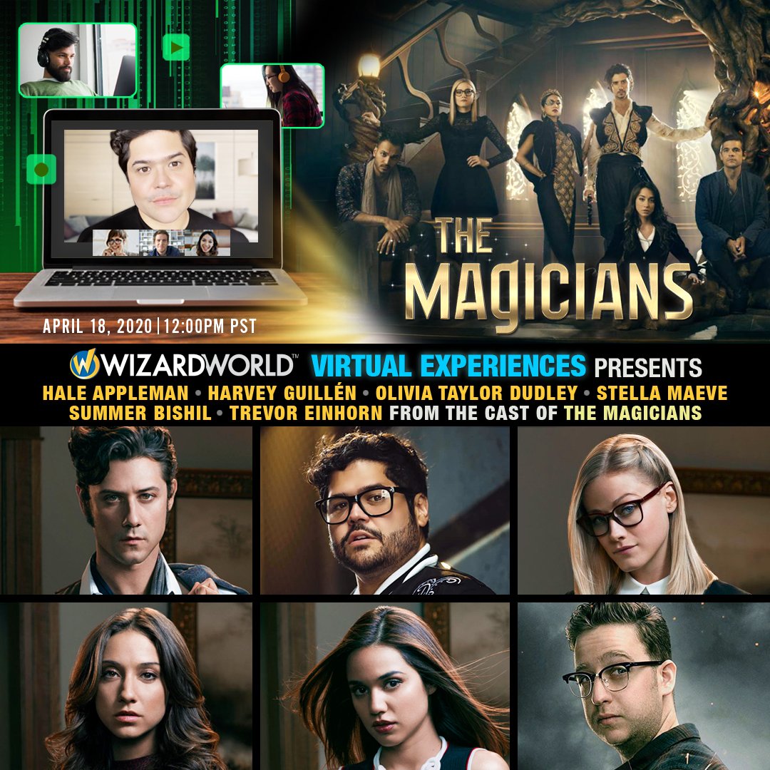 FANEXPOHQ's tweet photo. Live video chats, recorded messages & autographs are still available for purchase!
🎟️ GET YOUR TICKETS NOW: https://t.co/4aUvIIGmwp APRIL 18 2020 #WizardWorld #WizardWorldVirtualExperiences #MagiciansVirtualExperiences #TheMagicians https://t.co/4sfC3eCZDs