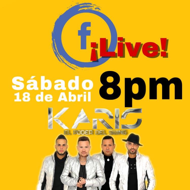 GEVENTOSPR's tweet photo. #hoy a divertirte con @GrupoKarisPR 👩🏻💻🧑🏼💻👨🏿💻 ¡A bailar y gozar 💃🏼🕺🏿con #elpoderdelswing ! Dime quién sigue... Y sigue #karís #conéctate 📱💻🖥 #facebooklive #facebook #grupokarís https://t.co/2764cPzuEX