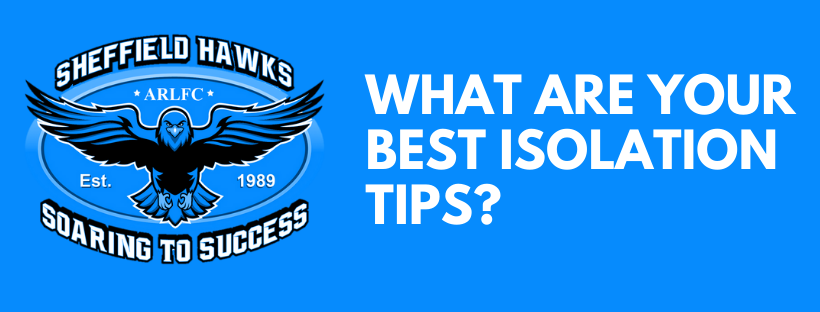 HawksARLFC's tweet image. 💥Saturday night boredom💥

What are your best isolation tips❓

#HawksFamily 
#IsolationTips