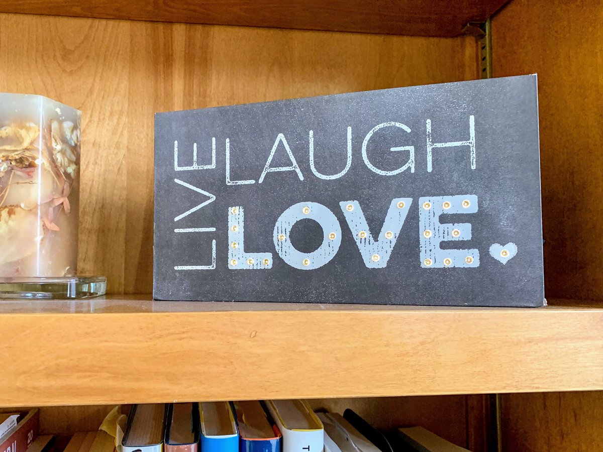 nelsross's tweet photo. As I connected via video chat with new friends and “old” ones last night, my lifelong friend and original partner was with us in spirit. Here’s the “last” gift he gave me, which stands above my office desk and lights up at night. ☮️ ❤️ 🤹‍♂️ ✨ https://t.co/F0wgfZLQn7