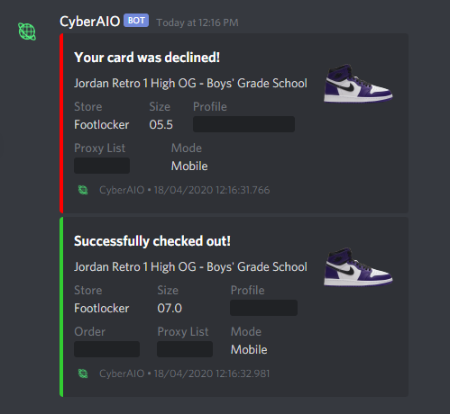 TubbySneakers's tweet photo. Thankss
Bot: @Cybersole 
Group: @SpoofXUS 
Proxies: @dashproxies @CookieProxies 
Server: @10xServers 
Mentor: @iFreeGuap https://t.co/ggcqNSrDLS