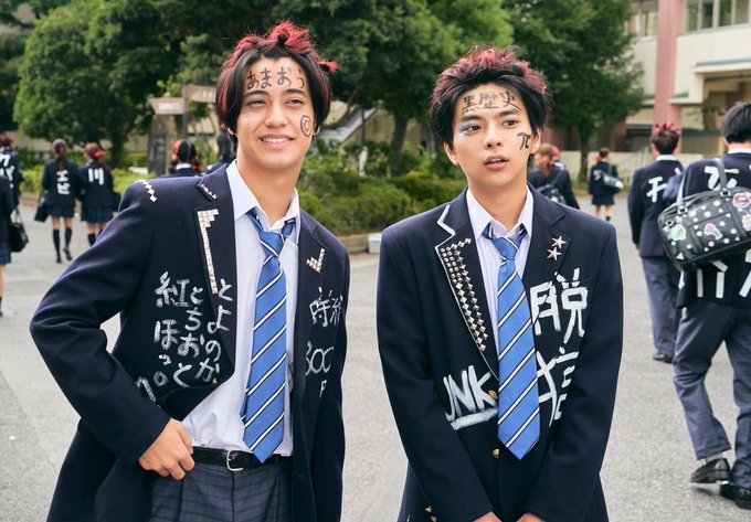 みんなでペイントした制服着た時ブラ校のこのシーン思い出した… #野