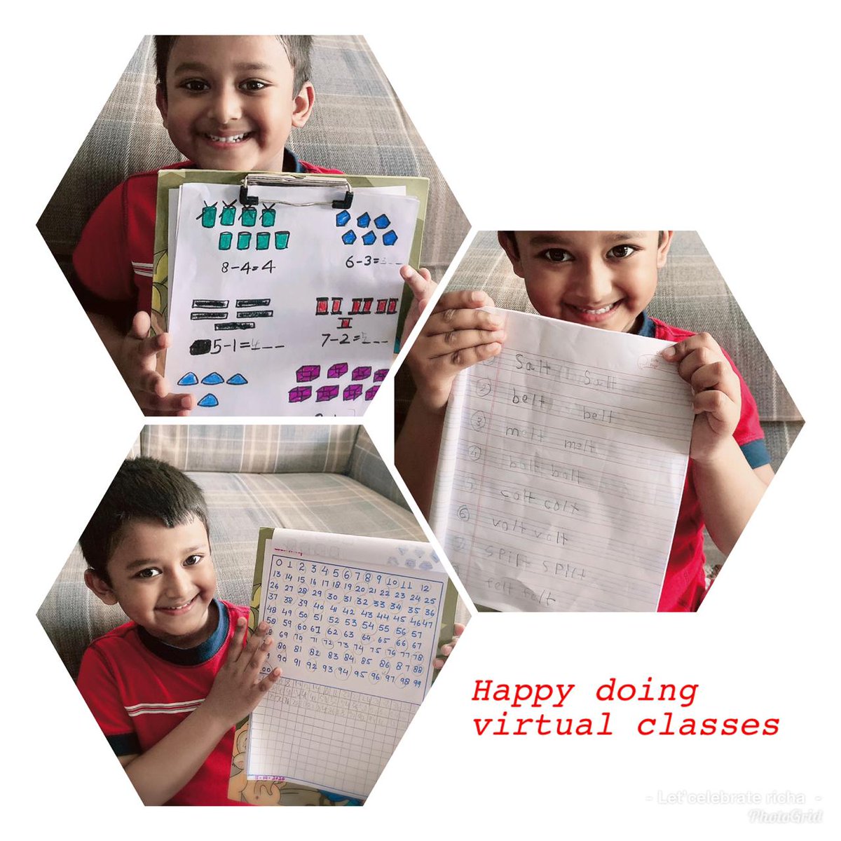 theardeeschool's tweet photo. #ardeestudentsworkfromhome  #flippedclasses
The children of Ardee Noida enthusiastically participate during the virtual classes. The lessons and activities are curated especially to engage and involve the children during the lockdown. The learning at Ardee goes on!#virtualclasses https://t.co/iLqepGUucq