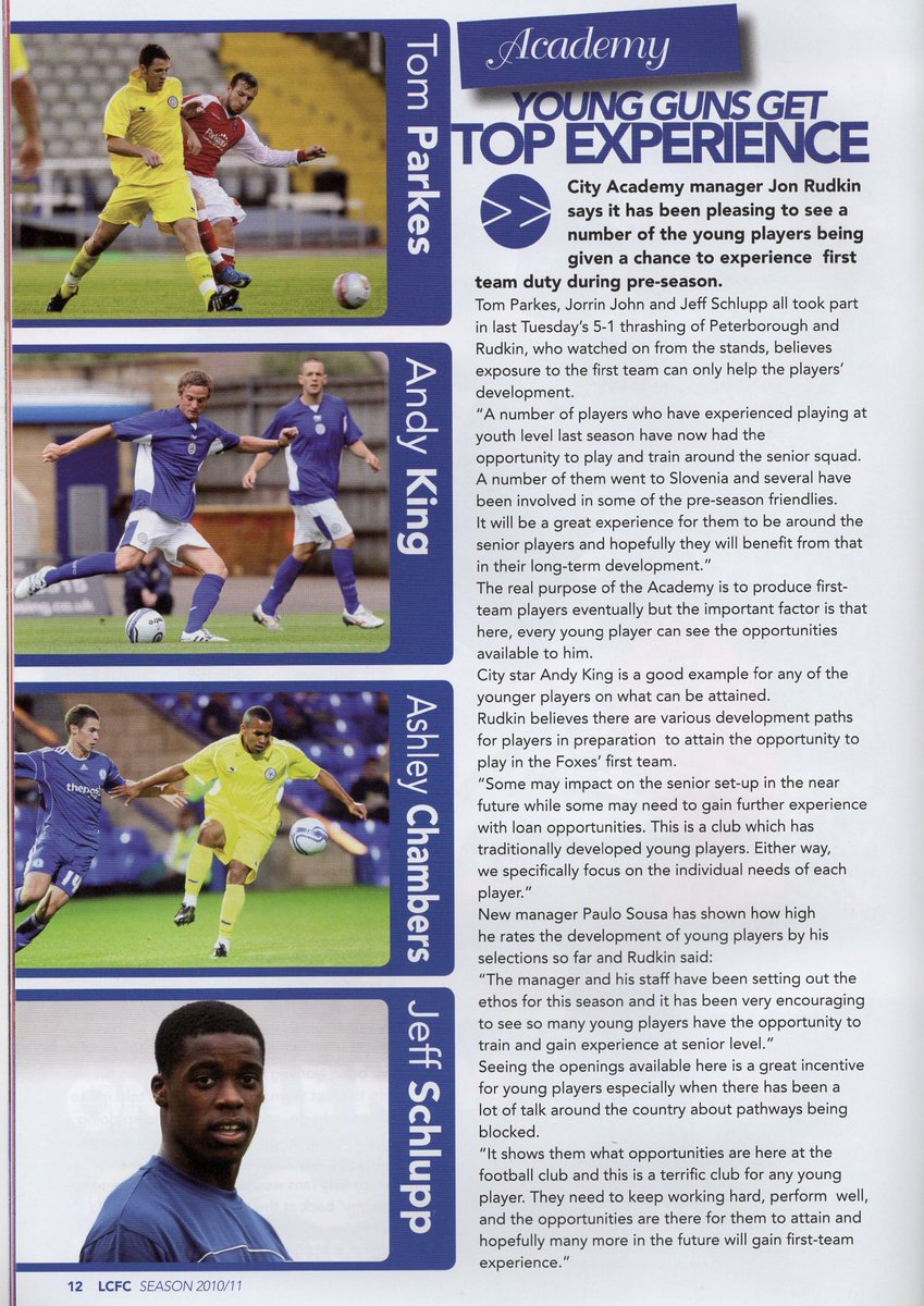 LCFCprogs's tweet photo. 31st July 2010
#LCFC v #SAFC – New boss #PauloSousa looking suave; @jerseybudd standing out from the crowd; #MichaelMorrison &amp; @conradlogan looking to adapt to Paulo’s philosophy; young guns @AndyKingy @AshChambo &amp; @Jeffrey_Schlupp have been gaining experience.
FT: 1-2 https://t.co/WsYuMPYHVF