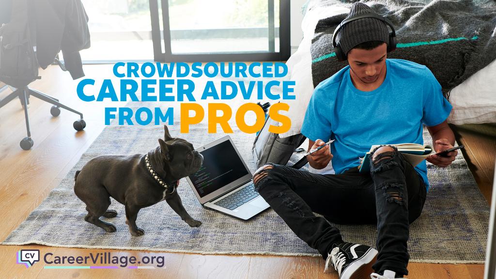 Know a student looking for career advice? Do you have advice and experiences to share with others? Check out <a href="/CareerVillage/">CareerVillage.org</a>, which crowdsources answers to student questions about every career. #ConnectedTogether