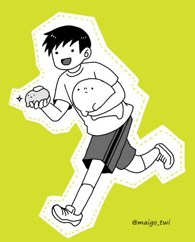 じっとしてると体が凝っちゃうから少しでも動きたいね 