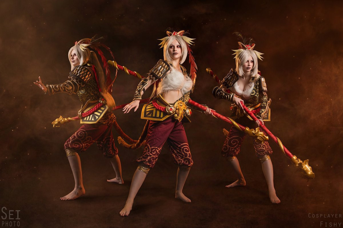 more_mmr's tweet photo. What about female MK cosplay? How ofte MK is on your team?

#cosplay #dota2 #dota2cosplay https://t.co/EsXlLxKYaB