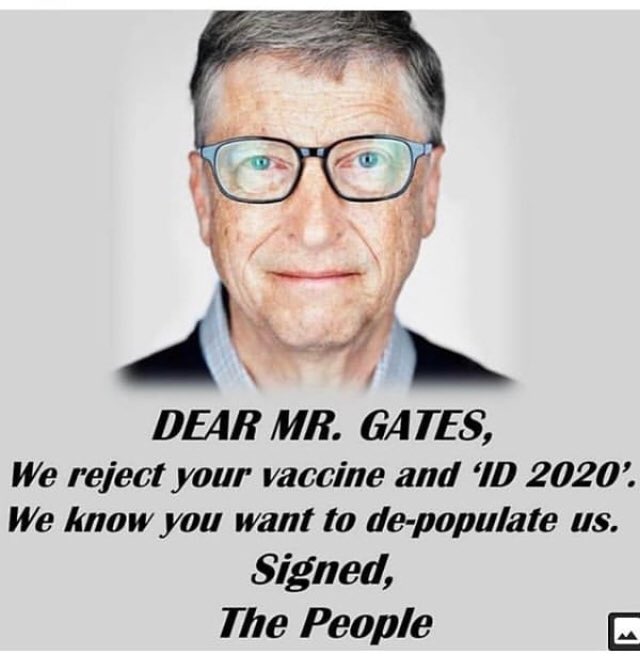 beecoz3001's tweet photo. @BillGates !!
—
https://t.co/ckyZIrpio8 —-
-
-
#Covid_19
#FilmYourHospital
#coronavirus
#MartialLaw
#NewWorldOrder
#FalseFlag
#COVID
#BillGatesIsEvil
#Agenda21
#Agenda2030
#Falsepretence
#DonalTrump
#Jesus
#lastdays
#enddays https://t.co/J7Qd0Tr8cS