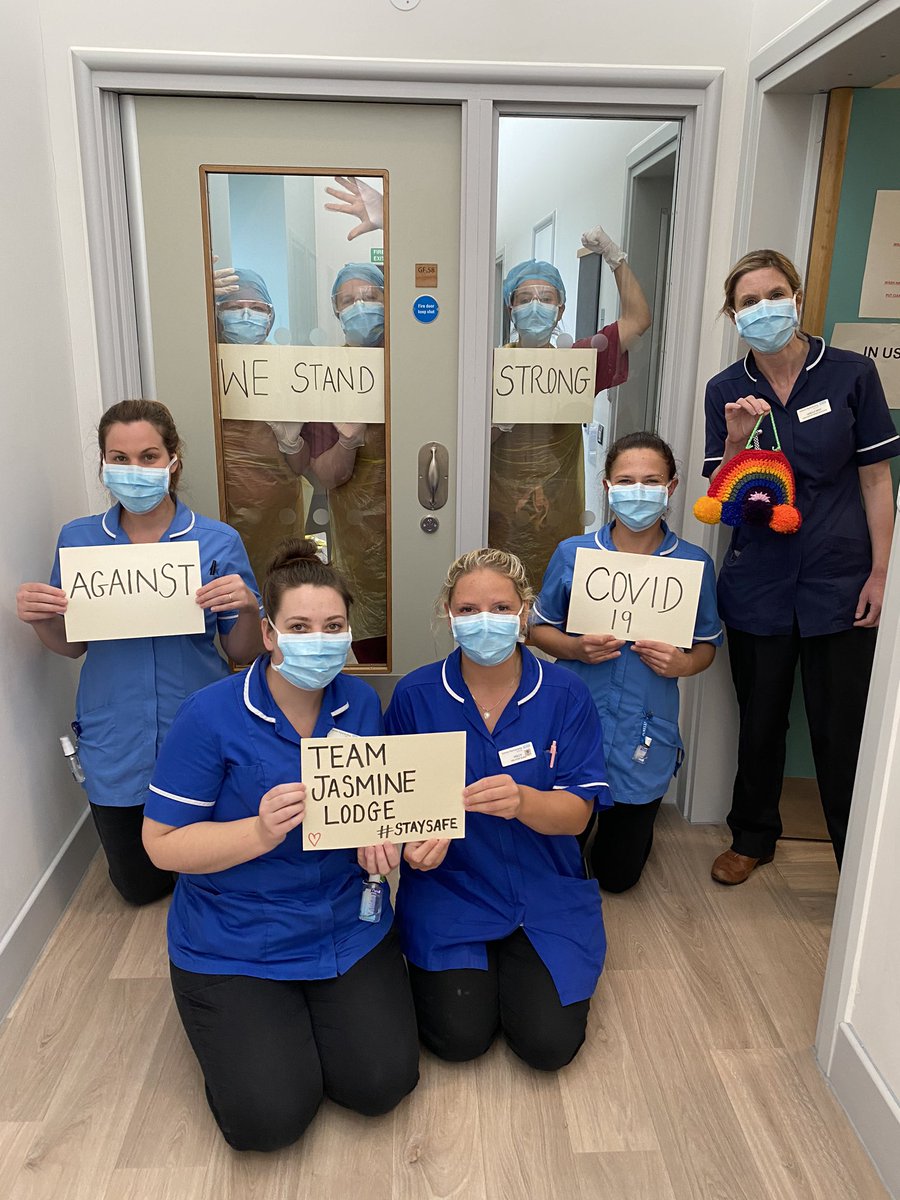 Over the last 10 days the MBU team have shown their strength and togetherness. We have been working in some challenging conditions but we have pulled together and adapted to the needs of our service. Proud to work within such a compassionate team #teamjasminelodge <a href="/DPT_Perinatal/">@DPT_Perinatal</a>