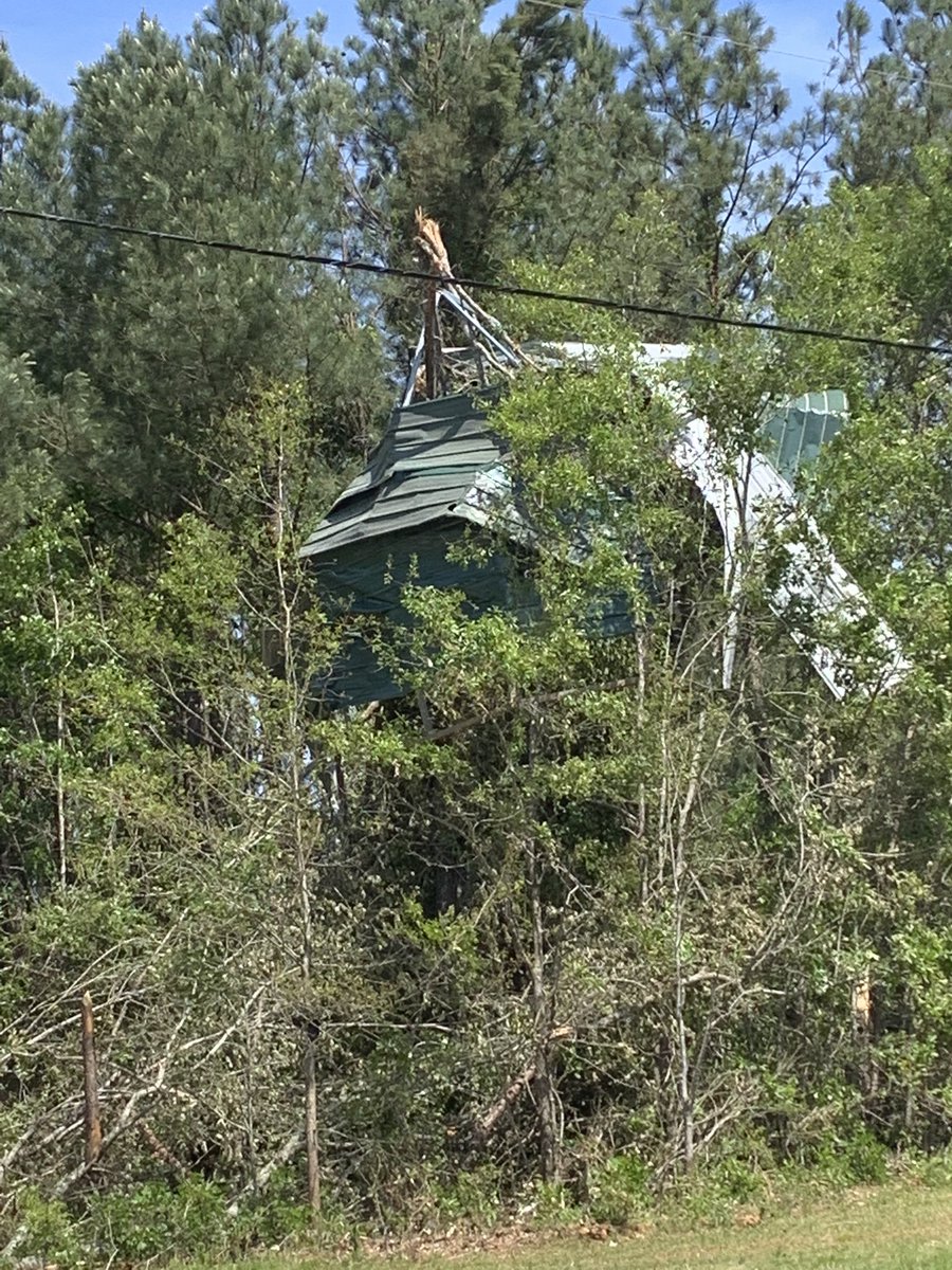 4crazybells's tweet photo. @POUTIS @realDonaldTrump @FLOTUS  South Georgia needs help. One of our most poor counties here. The devastation is unbearable. More storms coming on Sunday. 😞 https://t.co/4rS9jWteeT